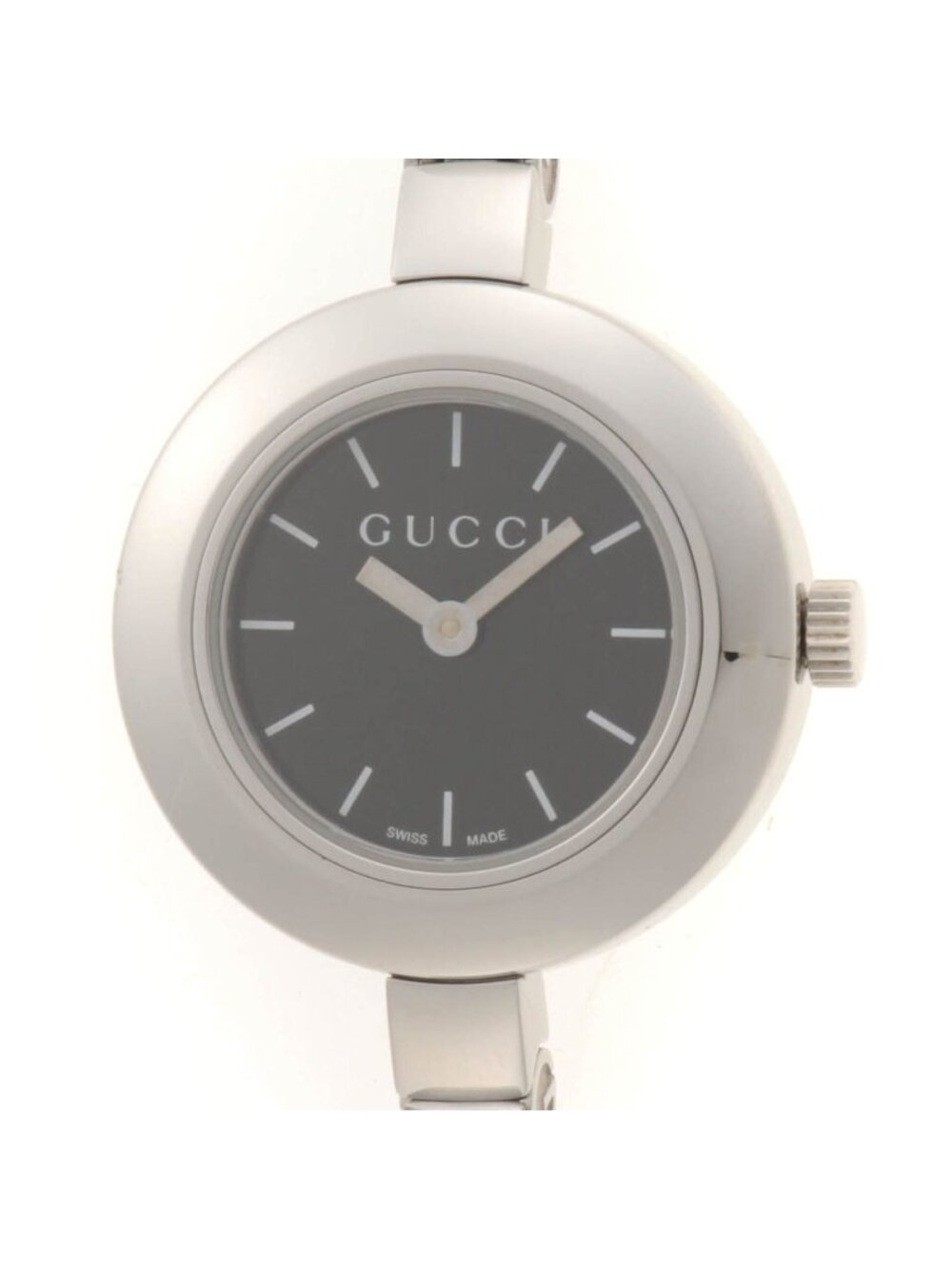 Gucci Watch Stainless Steel Black Quartz